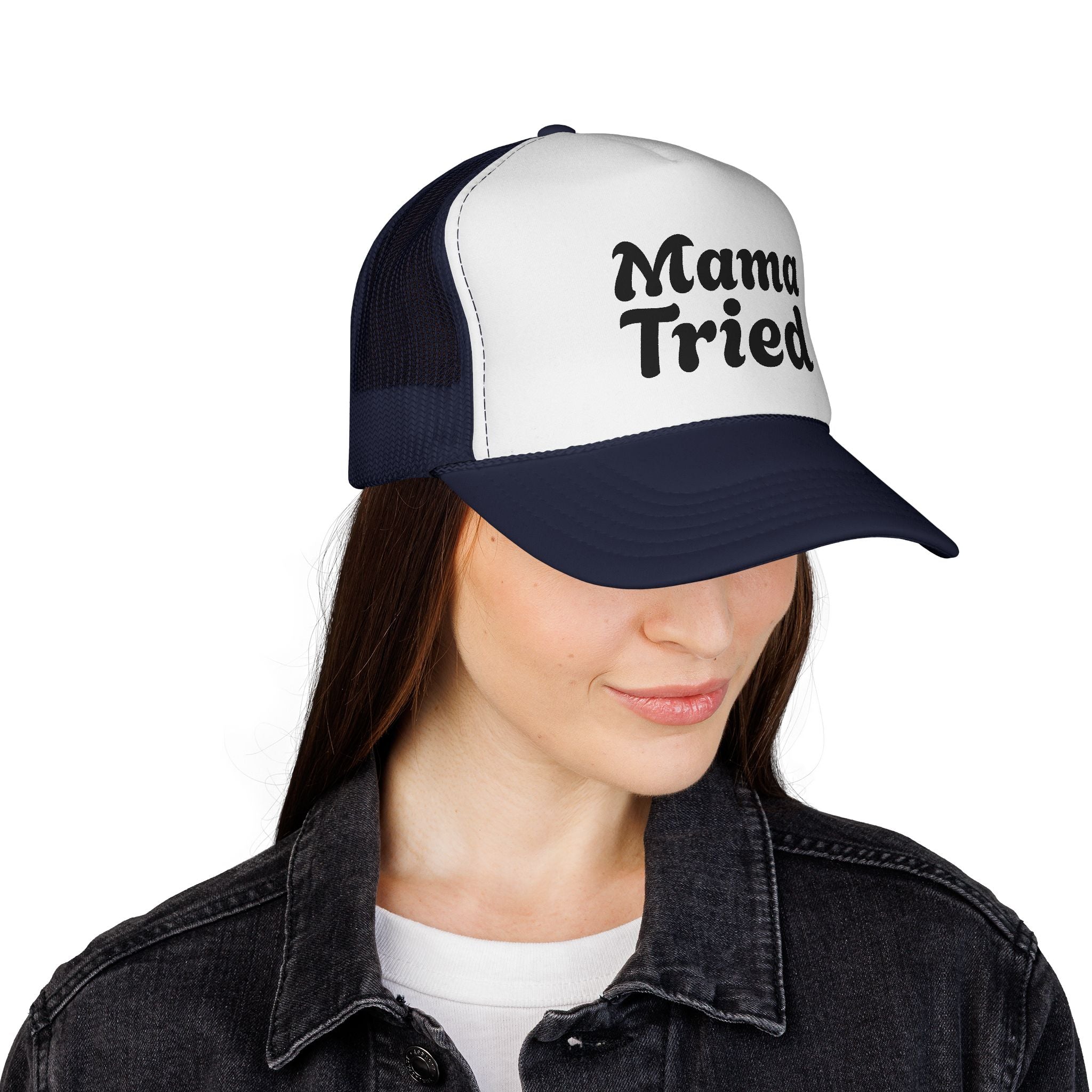 Mama Tried Trucker Hat — Vintage-Inspired Trucker Cap for Moms