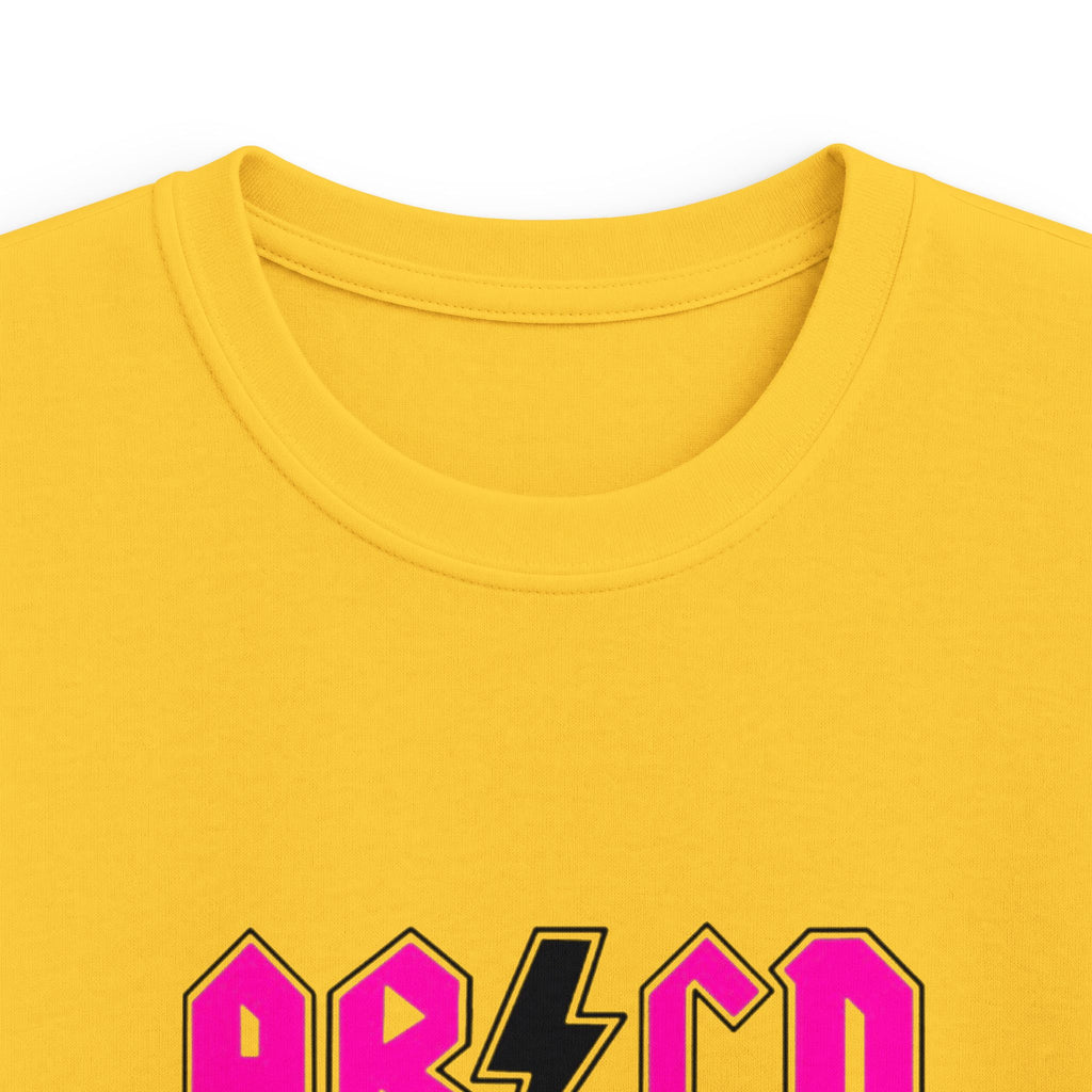 Kids 'AB/CD Back to School' Graphic Tee — Rocker School Shirt for Girls & Boys