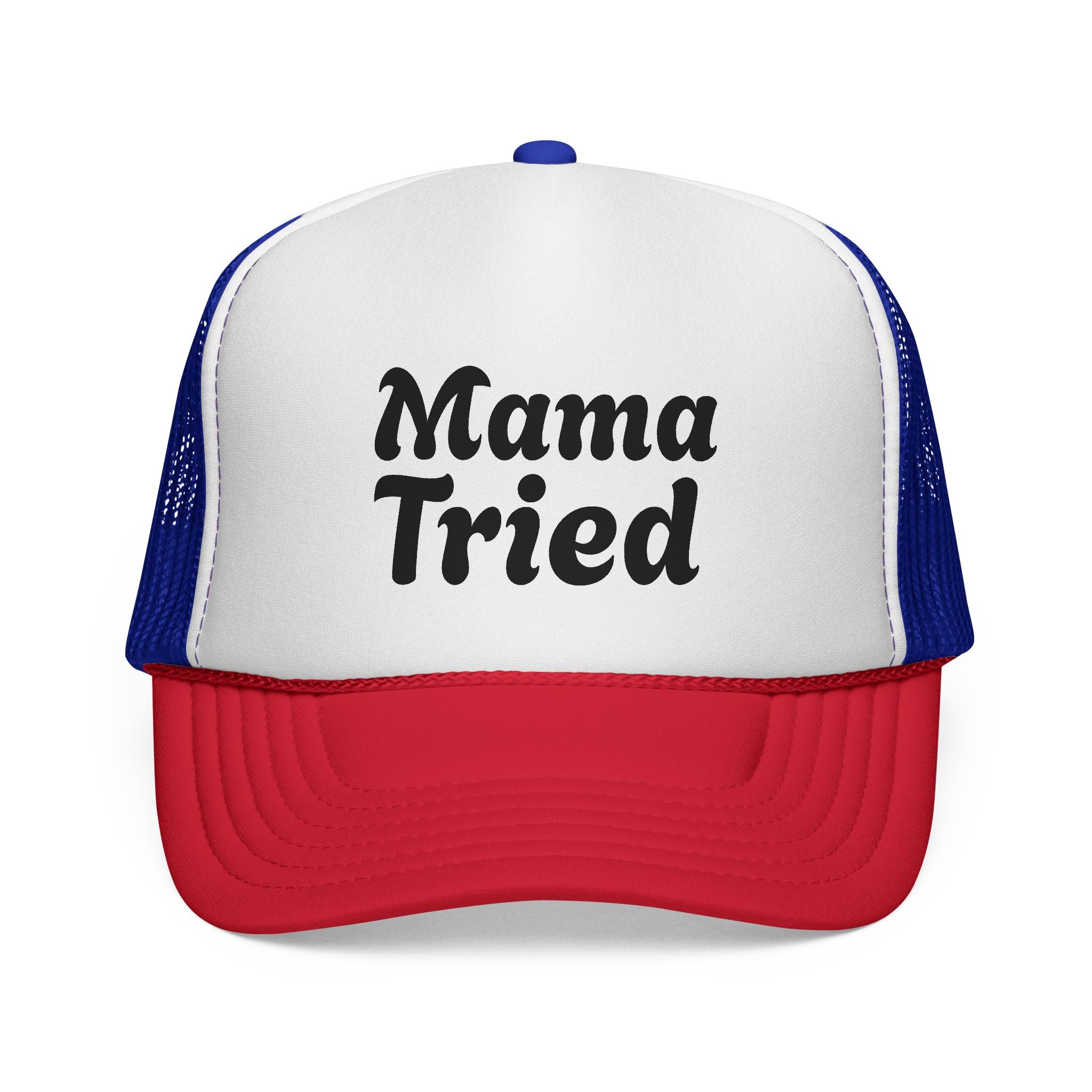 Mama Tried Trucker Hat — Vintage-Inspired Trucker Cap for Moms