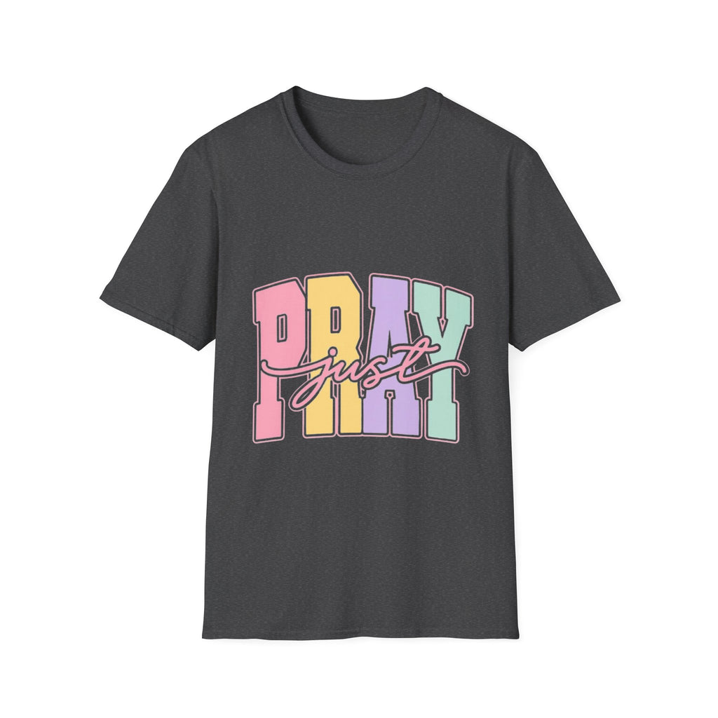 Just Pray Pastel Graphic T-Shirt