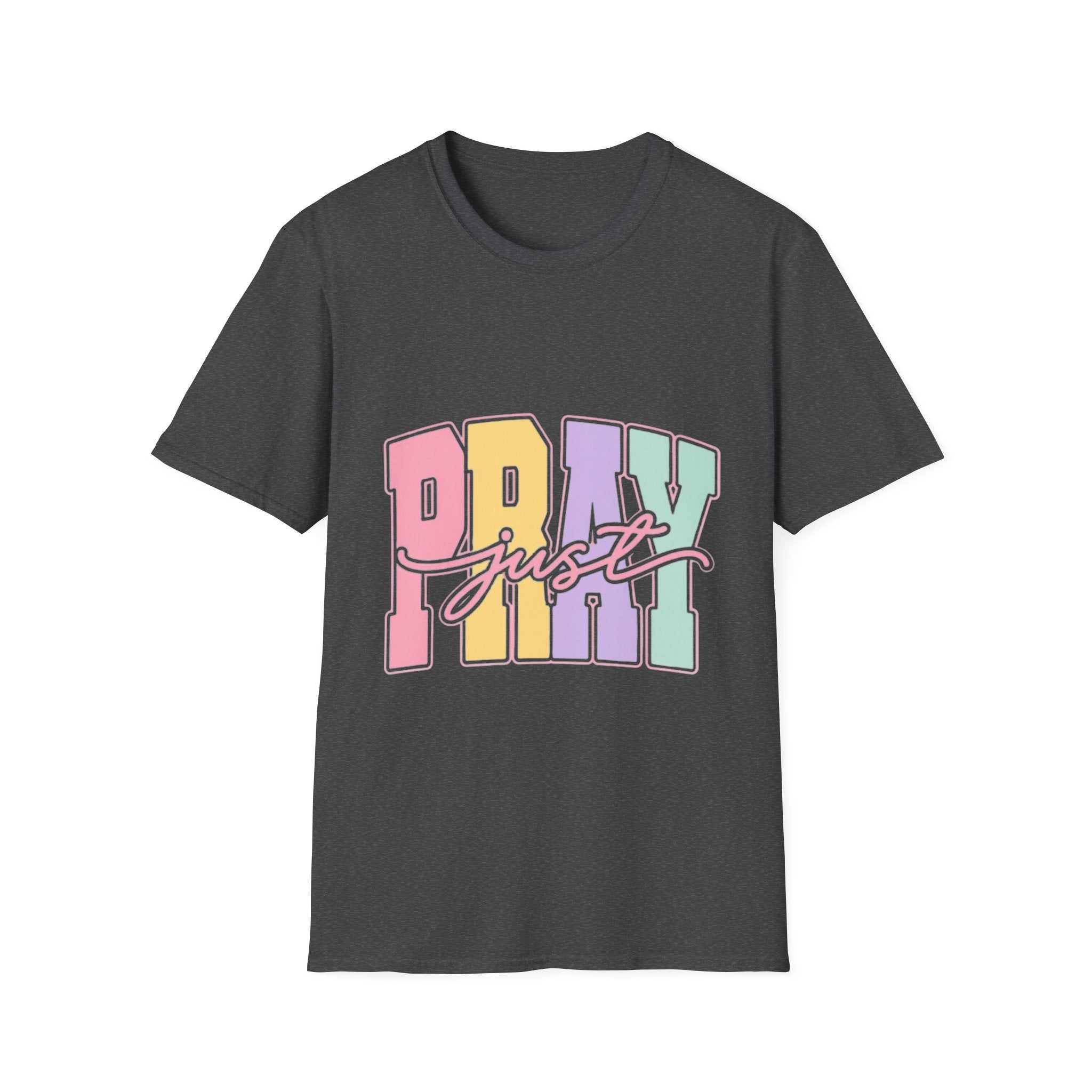 Just Pray Pastel Graphic T-Shirt