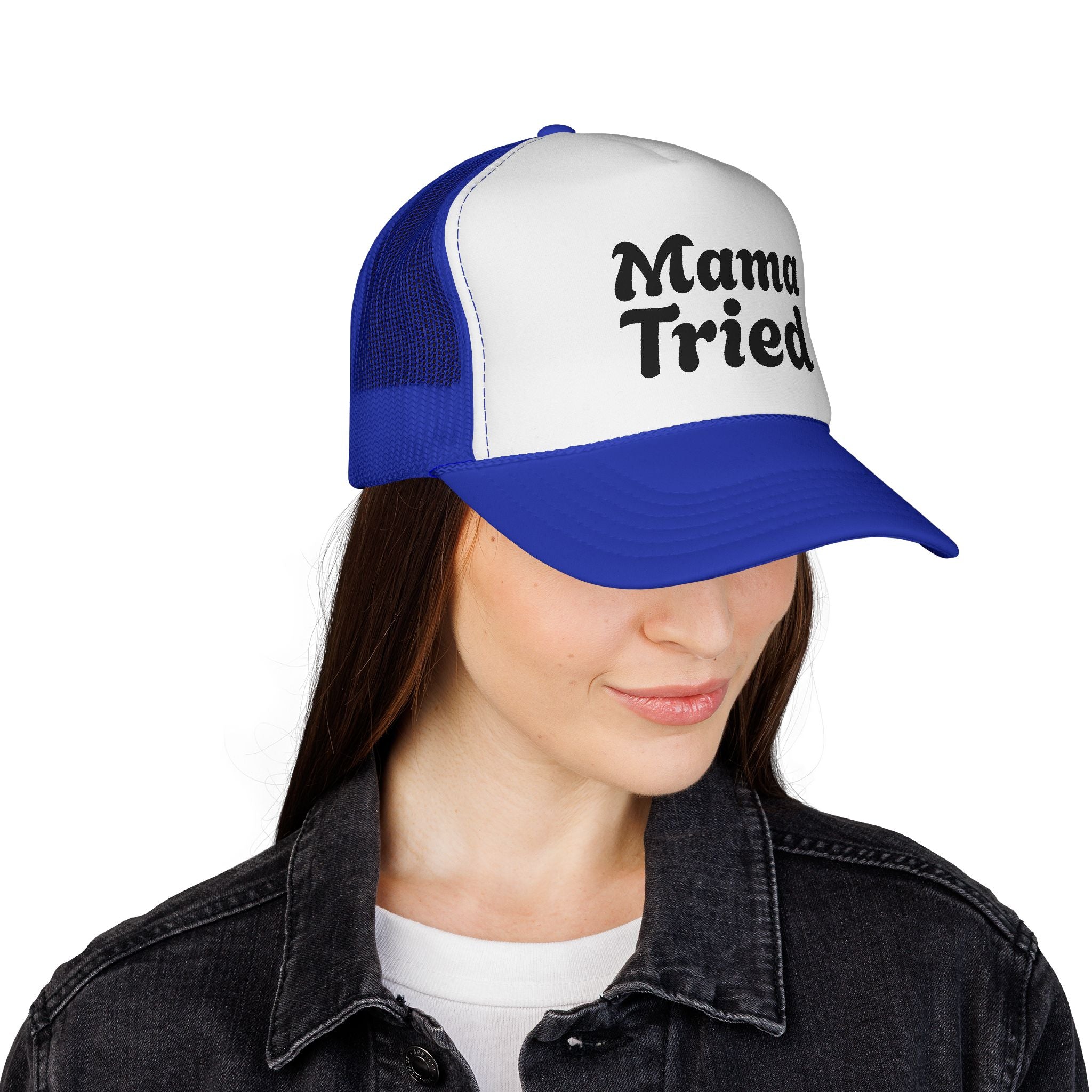Mama Tried Trucker Hat — Vintage-Inspired Trucker Cap for Moms