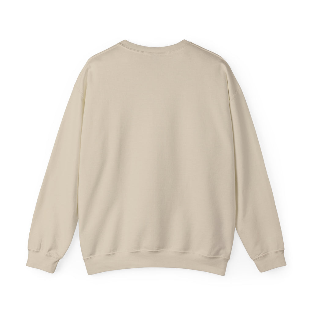 WJJD Patterned Letter Crewneck Sweatshirt — Leopard & Turquoise Accent