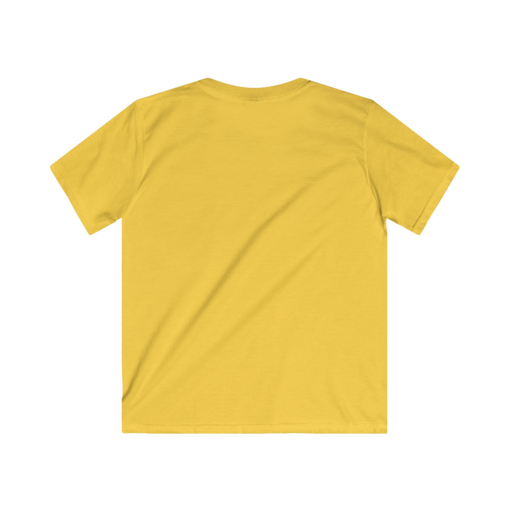 Kids "AB/CD Back in School" Graphic Tee — Cool Lightning Bolt School Shirt