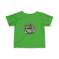 Infant Tee — “Wild Child” Rocker Graphic Baby Shirt