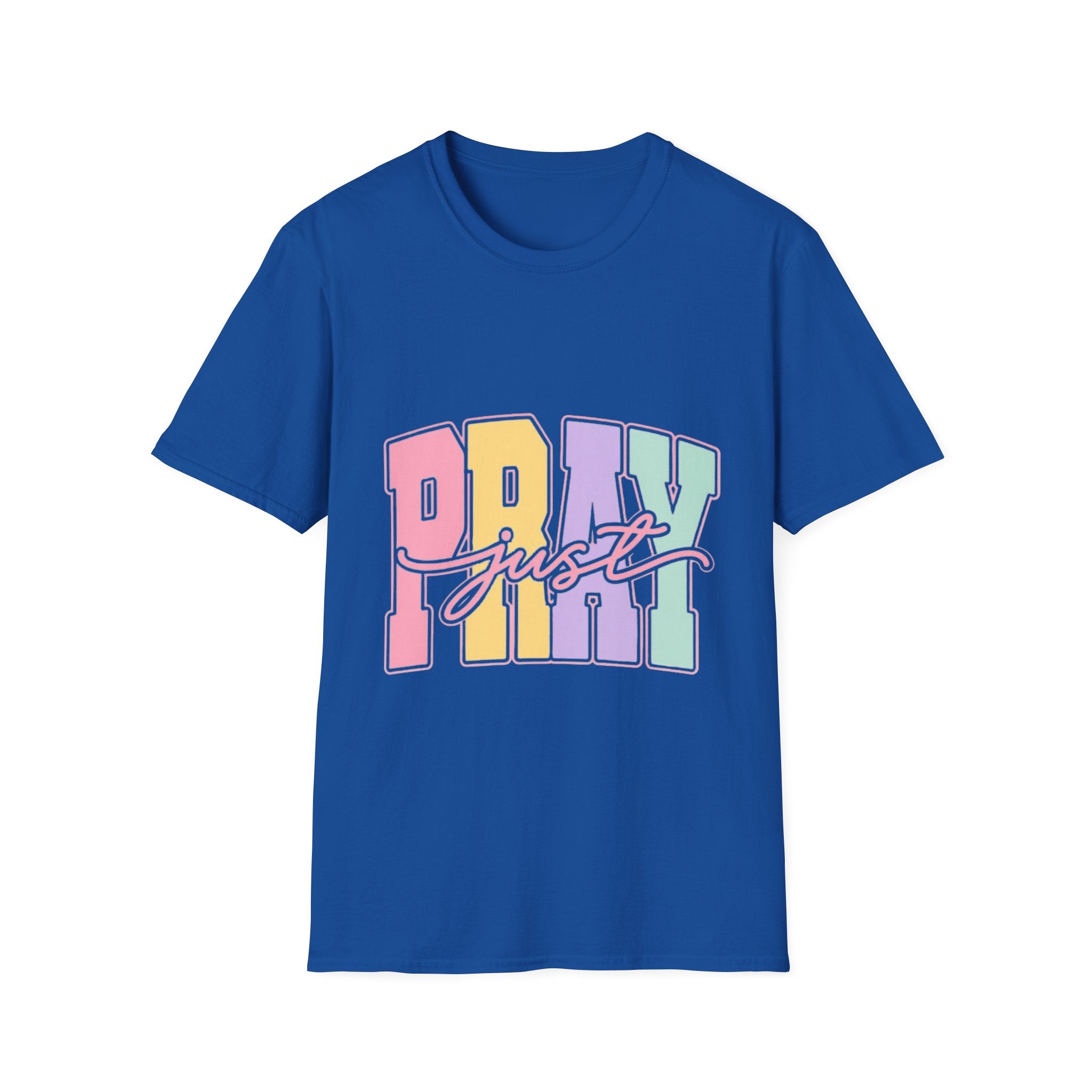 Just Pray Pastel Graphic T-Shirt