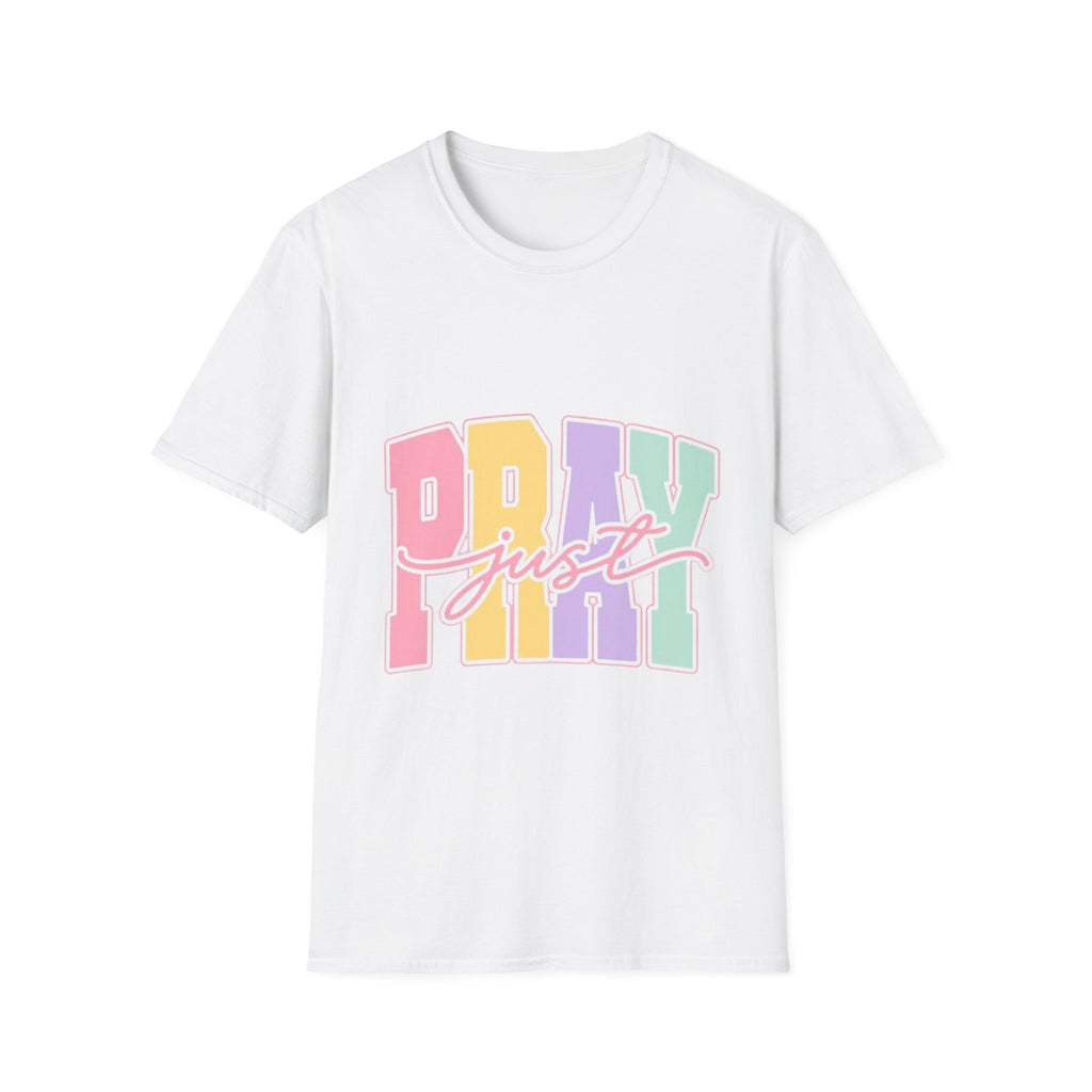 Just Pray Pastel Graphic T-Shirt