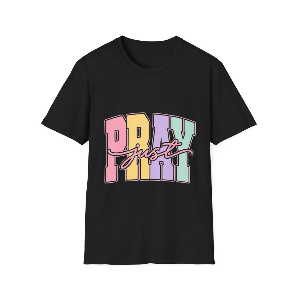 Just Pray Pastel Graphic T-Shirt
