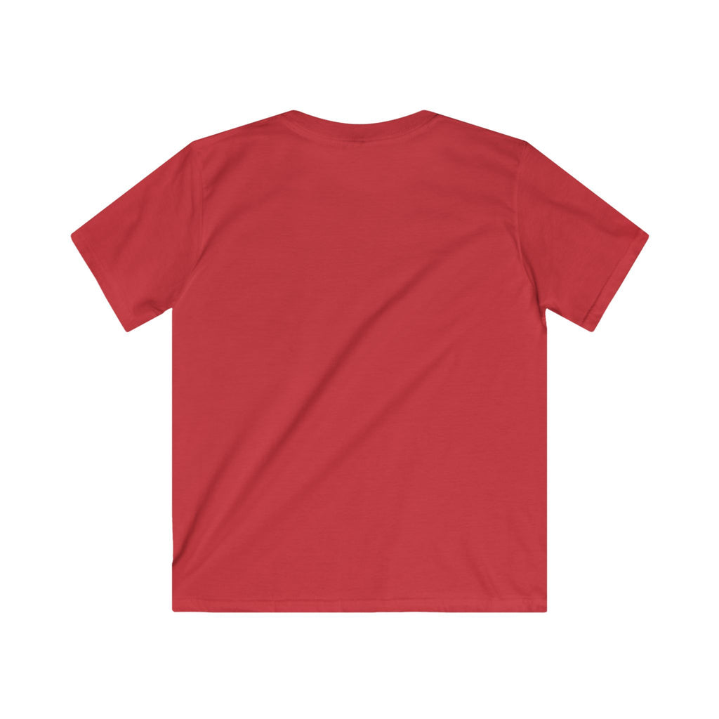 Kids Tee — "Take the Risk or Love the Chance" Retro Script