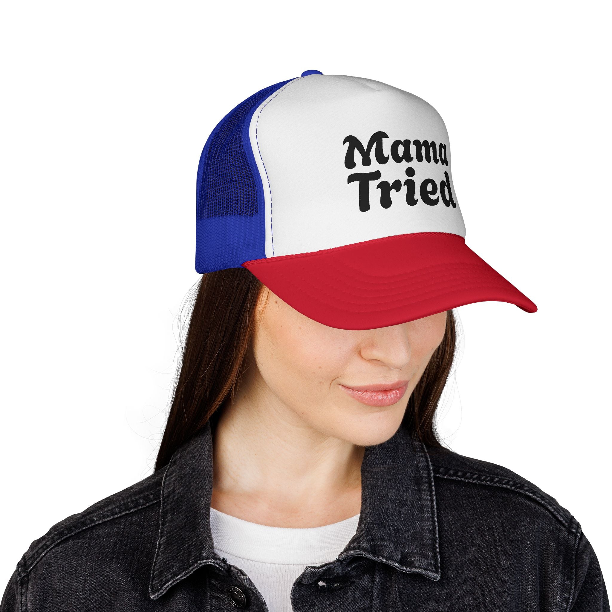 Mama Tried Trucker Hat — Vintage-Inspired Trucker Cap for Moms