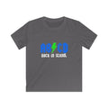Kids "AB/CD Back in School" Graphic Tee — Cool Lightning Bolt School Shirt