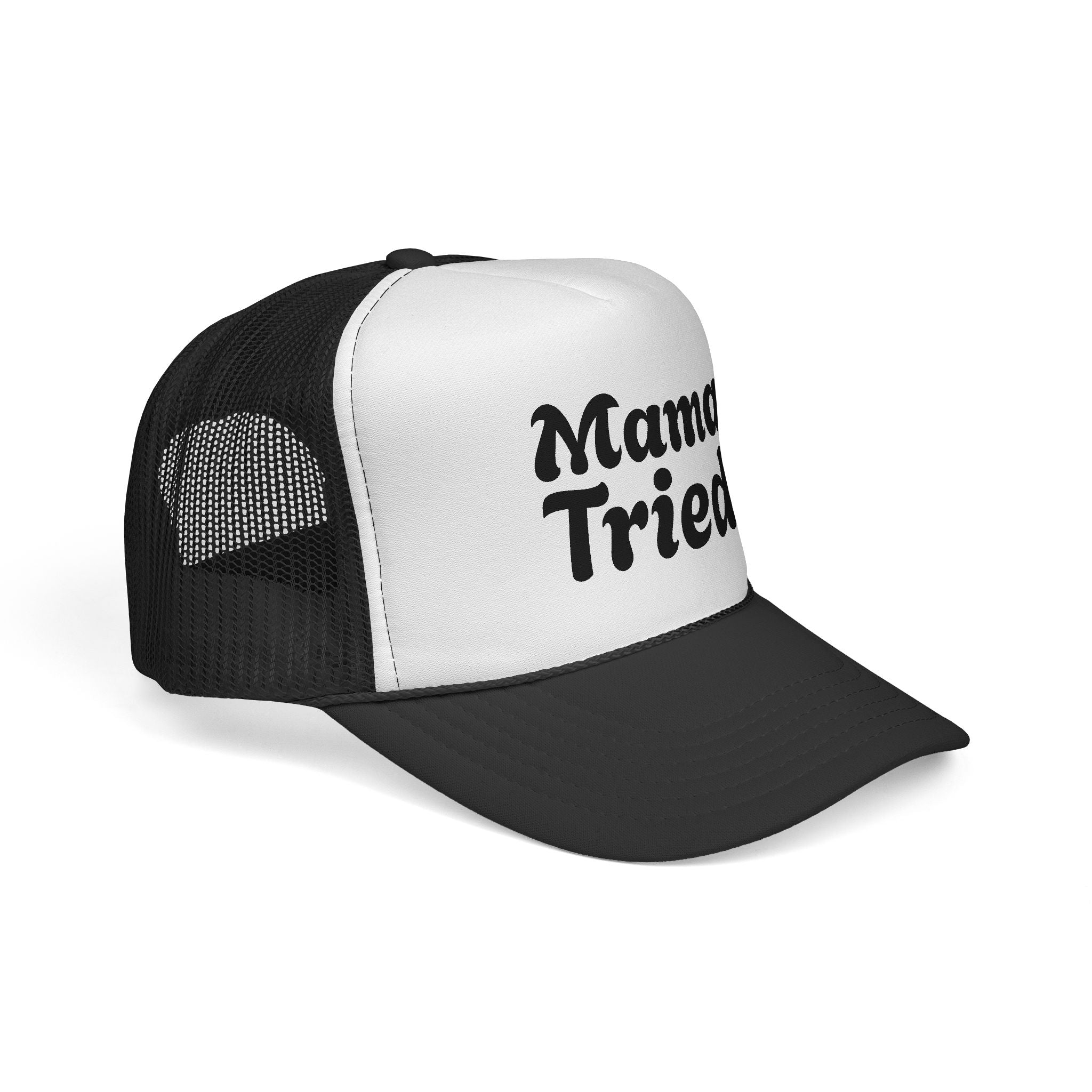 Mama Tried Trucker Hat — Vintage-Inspired Trucker Cap for Moms