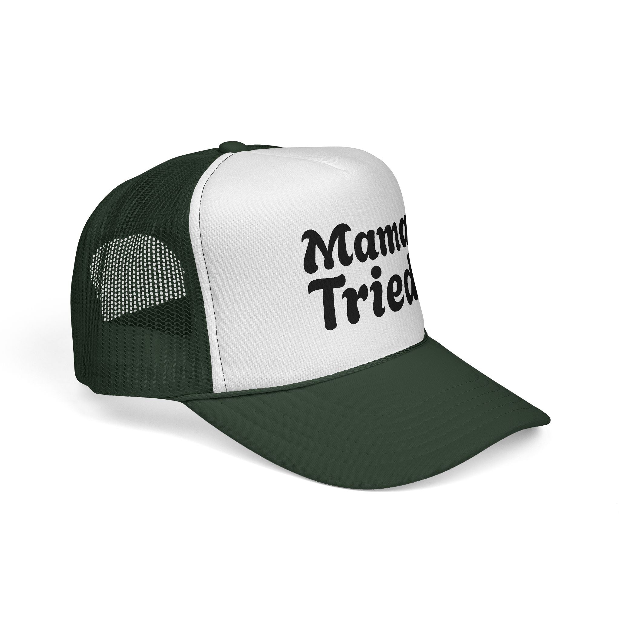Mama Tried Trucker Hat — Vintage-Inspired Trucker Cap for Moms