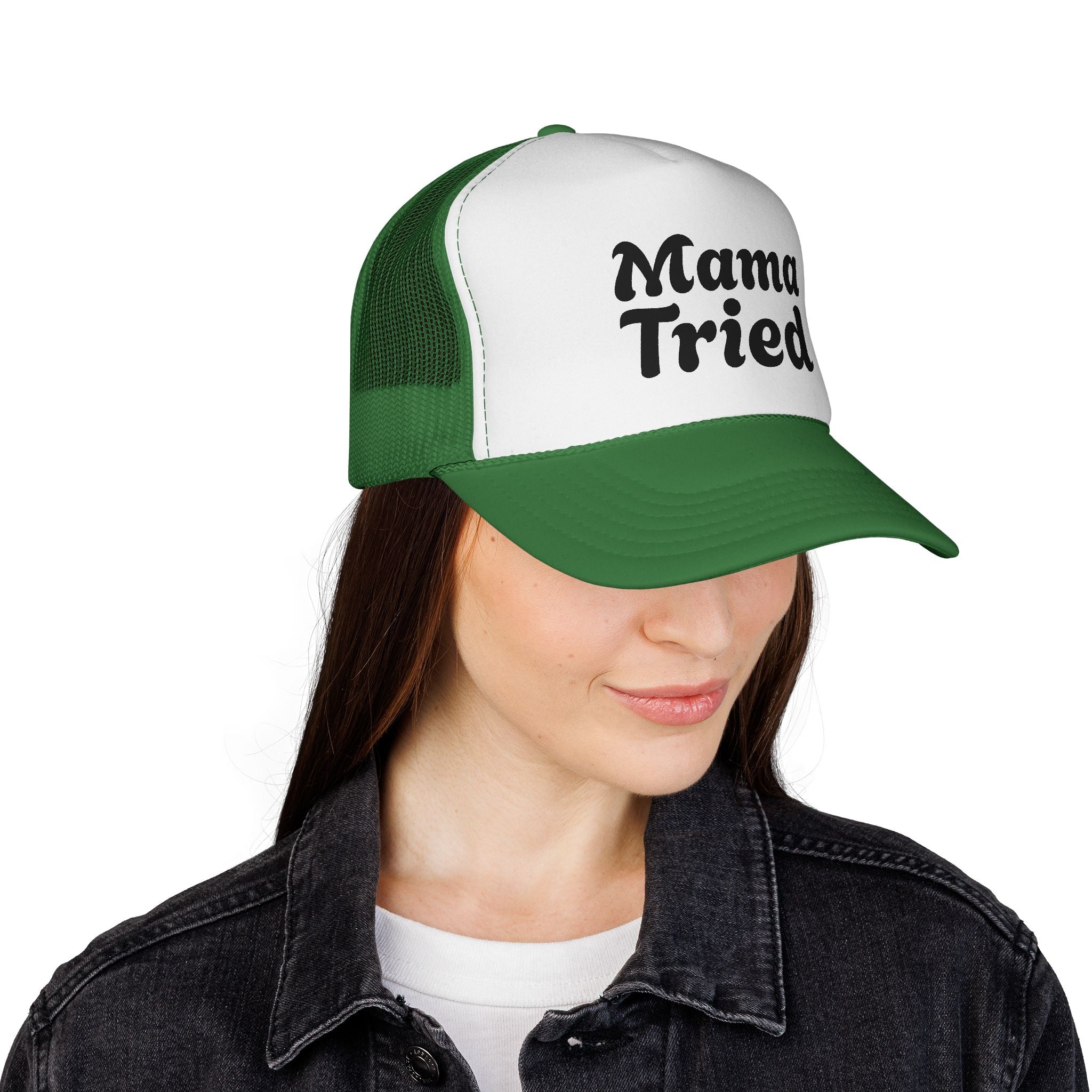 Mama Tried Trucker Hat — Vintage-Inspired Trucker Cap for Moms