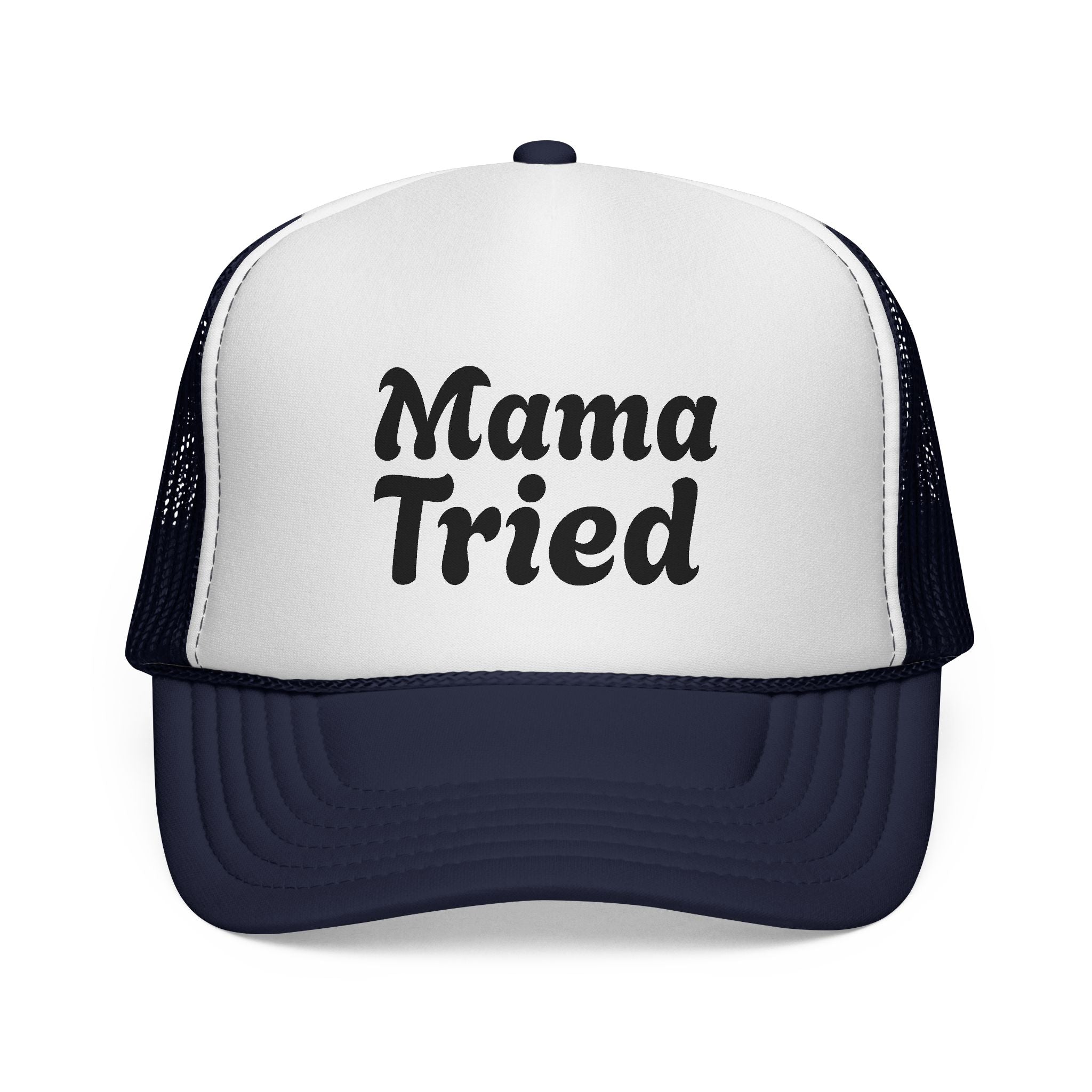 Mama Tried Trucker Hat — Vintage-Inspired Trucker Cap for Moms