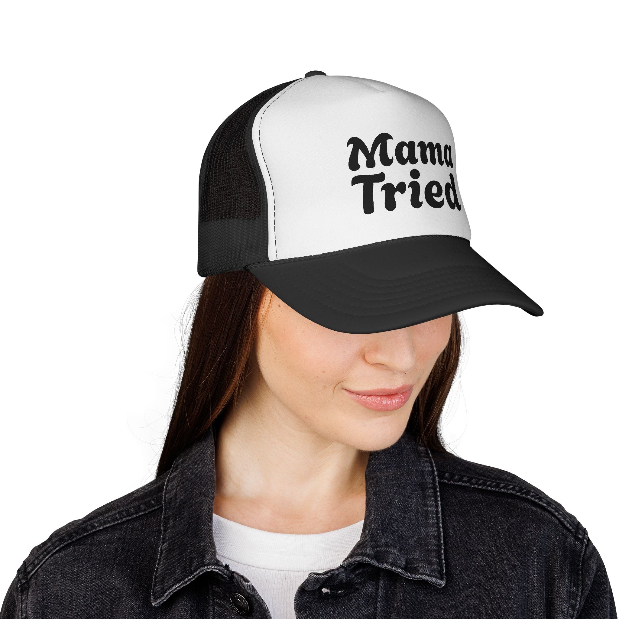 Mama Tried Trucker Hat — Vintage-Inspired Trucker Cap for Moms