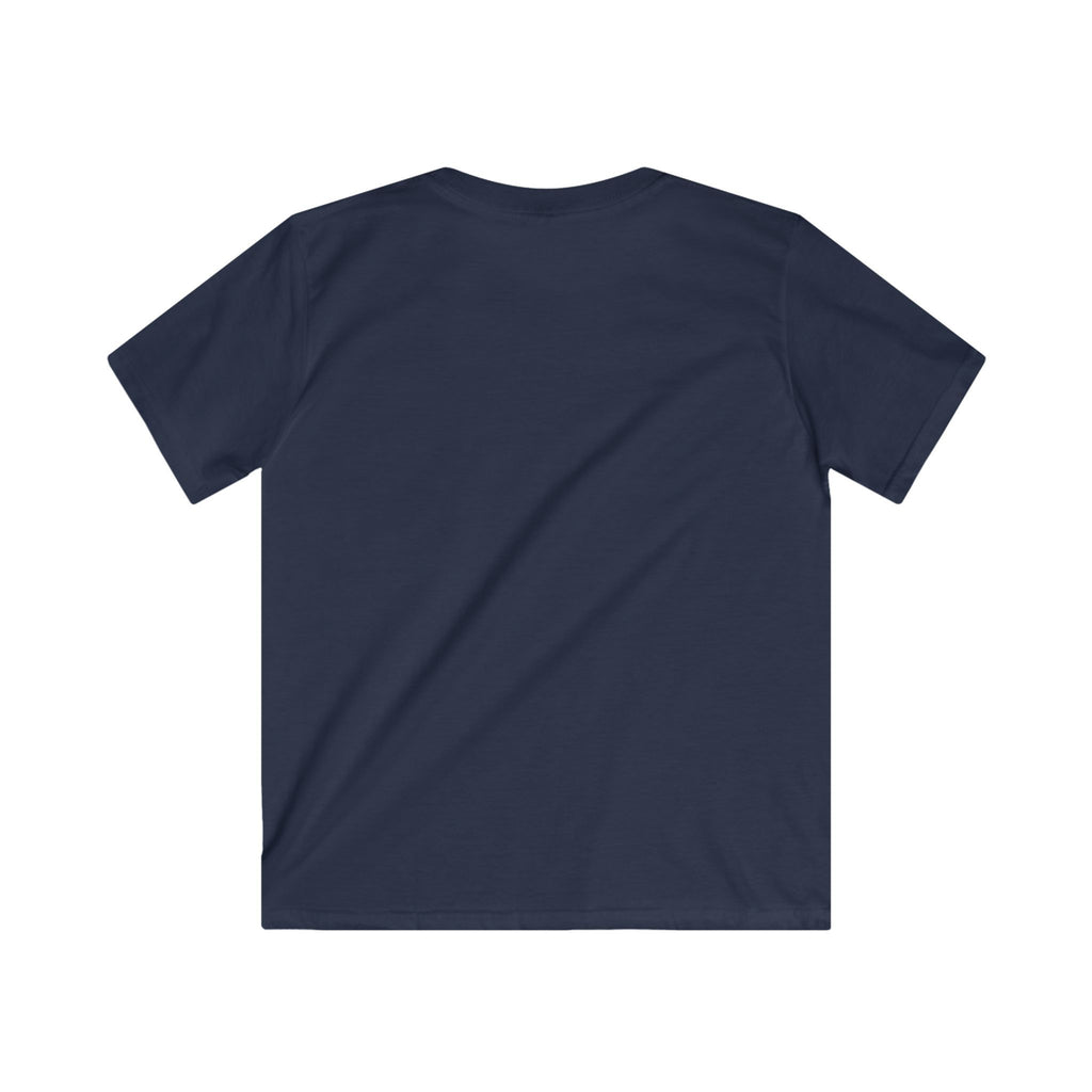 Kids "AB/CD Back in School" Graphic Tee — Cool Lightning Bolt School Shirt
