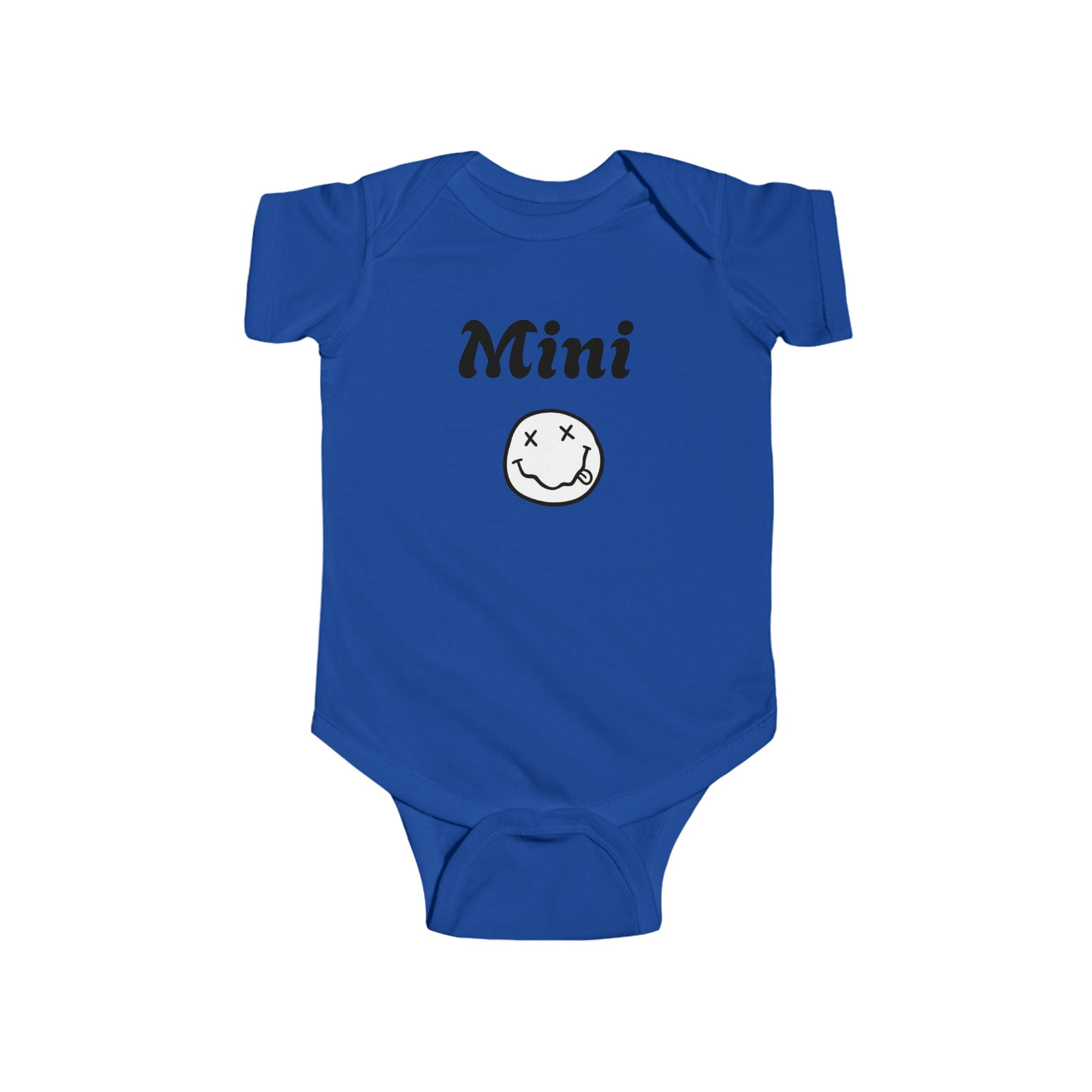 Mini Smiley Infant Bodysuit — Cute Graphic Baby Onesie
