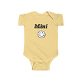 Mini Smiley Infant Bodysuit — Cute Graphic Baby Onesie