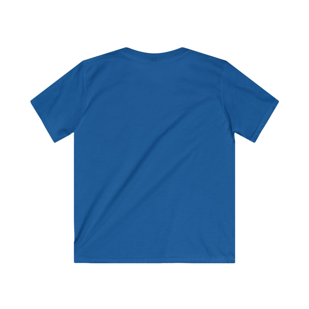 Kids Tee — "Take the Risk or Love the Chance" Retro Script