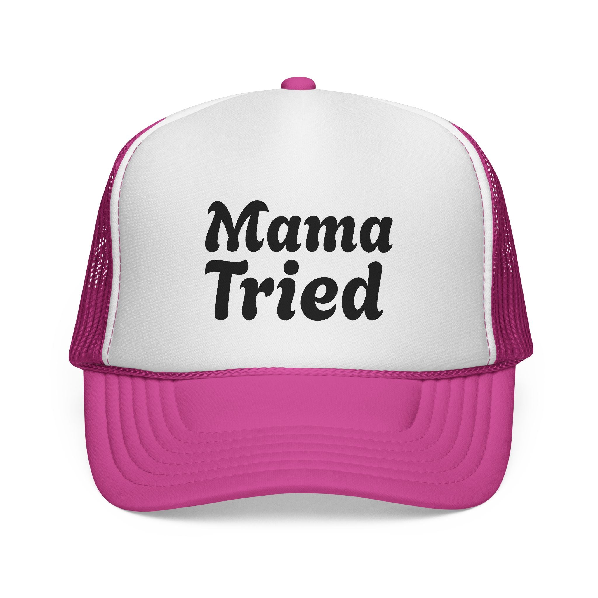 Mama Tried Trucker Hat — Vintage-Inspired Trucker Cap for Moms