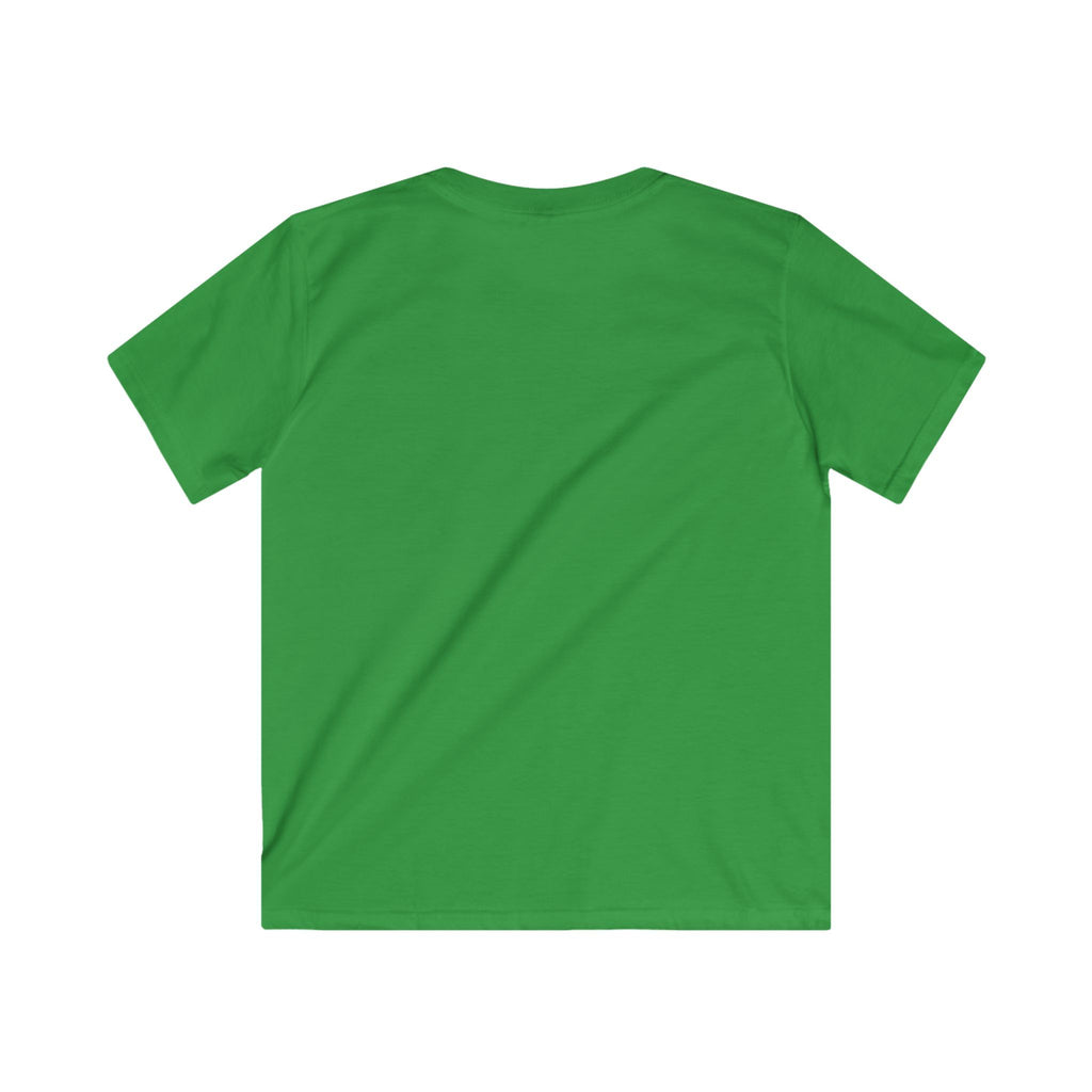 Kids Tee — "Take the Risk or Love the Chance" Retro Script