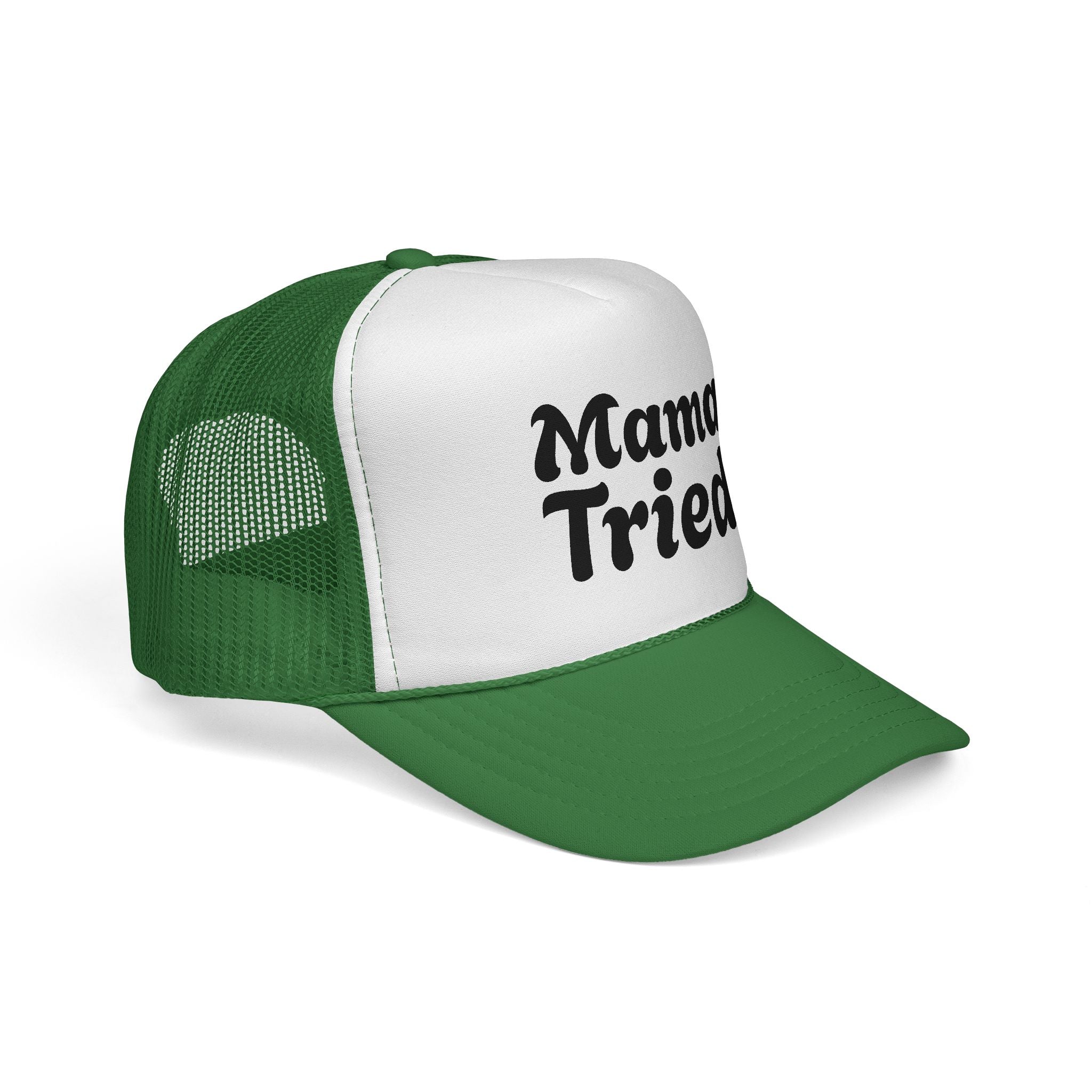Mama Tried Trucker Hat — Vintage-Inspired Trucker Cap for Moms