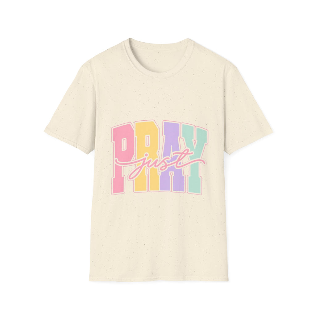 Just Pray Pastel Graphic T-Shirt