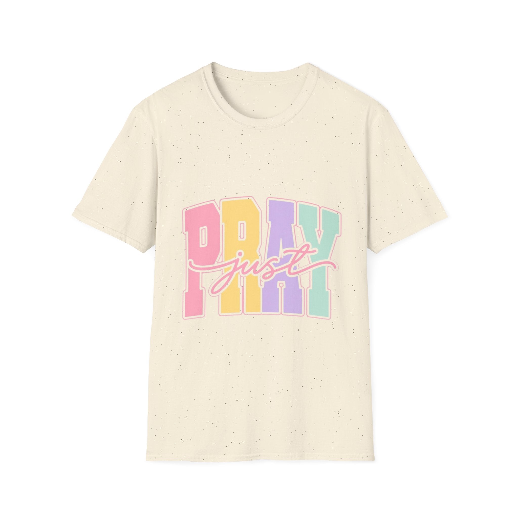 Just Pray Pastel Graphic T-Shirt