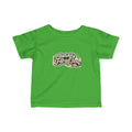 Infant Tee — "Absolutely Feral" Cute Raccoon Graphic